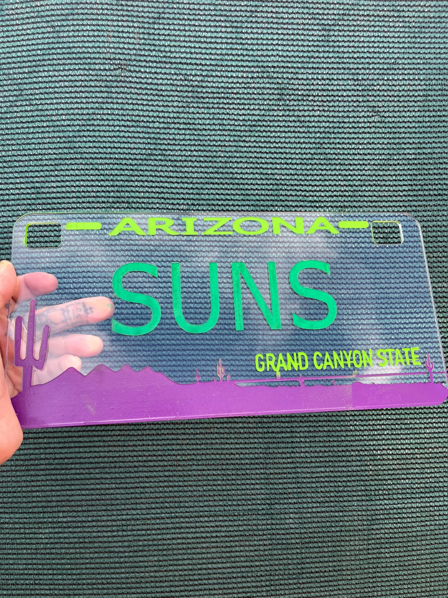 Custom acrylic sign