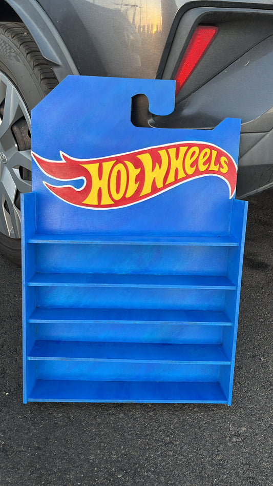 Hot Wheels Display Shelf – Handmade Collector’s Piece